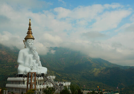 Buddha on the mountain