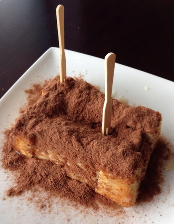 Bread with cocoa powderの素材