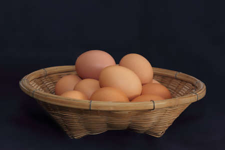 eggs in bamboo basket 02