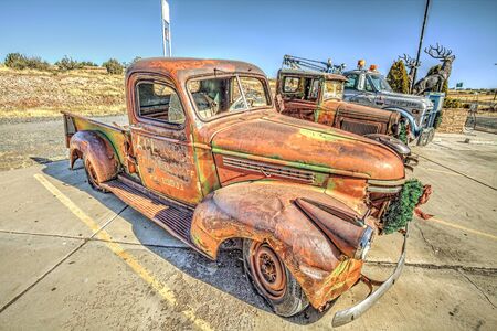 Oldschool truckの素材