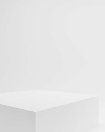 background for product presentation, for fashion magazine illustration. 3d render illustrationの写真素材