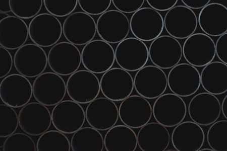 pipes pvc plastic industrial pipeline industryの写真素材