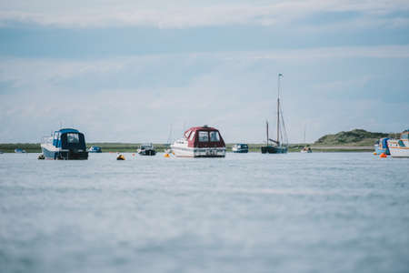 Boat in the seaの写真素材