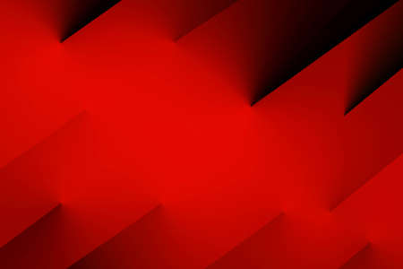 Abstract geometric red and black color background. Gradient stripes layers for modern concept  design background.の写真素材