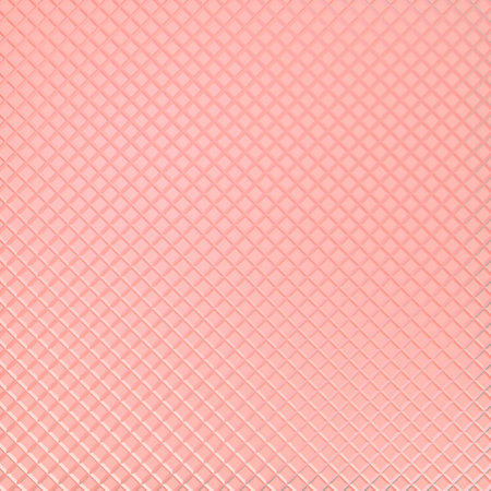 3d render of light pink wafer style pattern background. Illustration of a strawberry flavour for texture wafer, waffle or ice cream cone.の写真素材