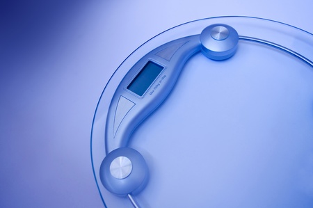 Bathroom scale の写真素材