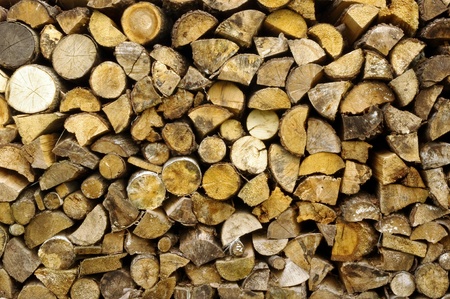 Stack of firewood 