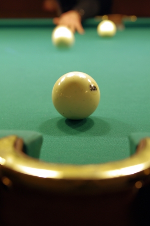 Playing pool の写真素材