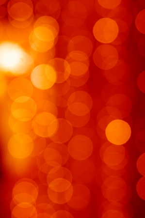Red lights bokeh の写真素材