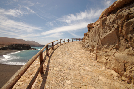 Fuerteventura, Ajuy walkway to the caves