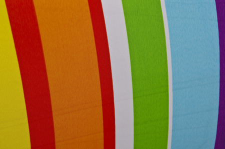 Beach umbrella collours backgroundの写真素材