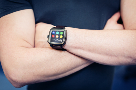 Smart Watch With Appsの写真素材
