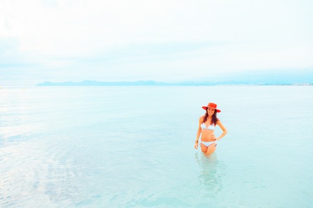 Young Woman By The Seaの写真素材