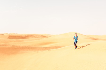 Jogging In The Desert