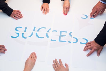 Putting Things Togetherの写真素材