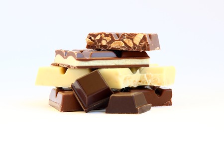 Chocolate Variety on White