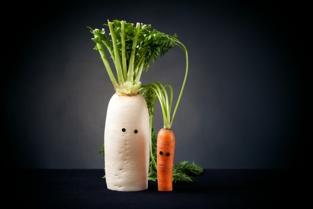 Vegetables With Eyesの写真素材