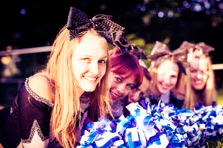 Cheerleading Teamの写真素材