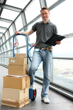 Delivery Boyの写真素材