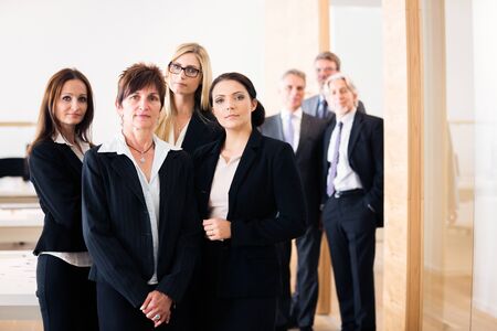 Business Team Posing For A Group Shotの写真素材