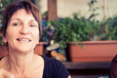 Senior Womans Portraitの写真素材