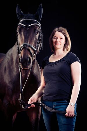 Woman With Her Horse