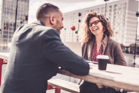 Business People Having A Discussion Or Job Interviewの写真素材