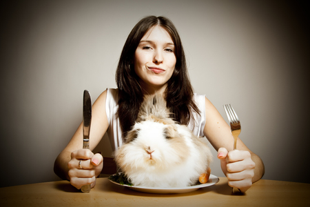 Rabbit For Dinnerの写真素材