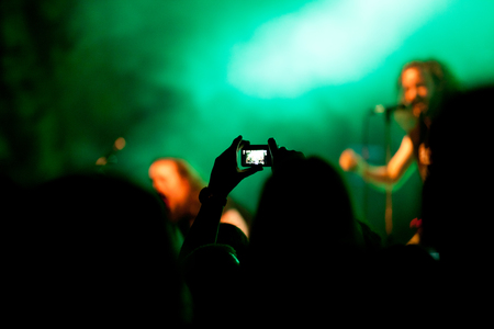 Heavy Metal Concertの写真素材