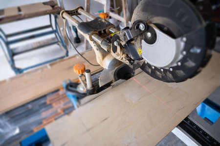 Home Renovation Project, Sanding Old Radiatorの写真素材