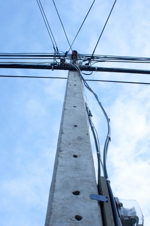 Electricity post in Thailand