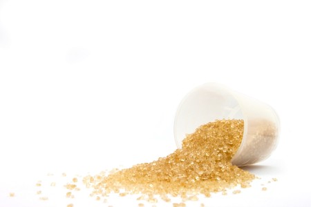 Sugar isolateの写真素材