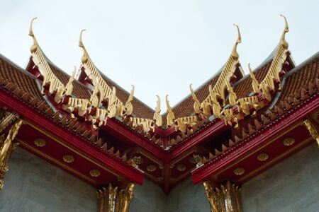 Temple of wat benchamabophitの写真素材