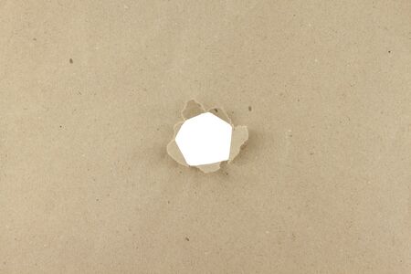 Tear on paperの写真素材