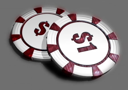 Casino chip の写真素材