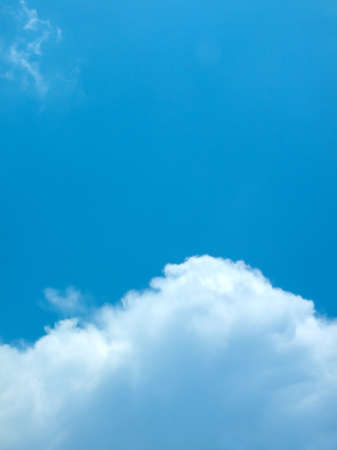 Blue Skies and cloudsの写真素材
