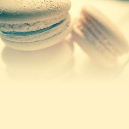 macaroons in soft color styleの写真素材