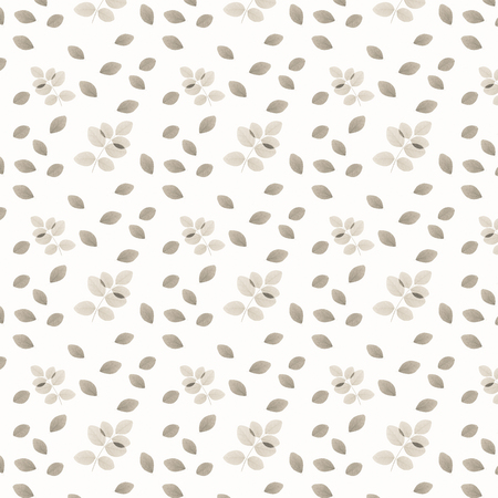 vintage color leaves on white background for natural concept backgroundの写真素材