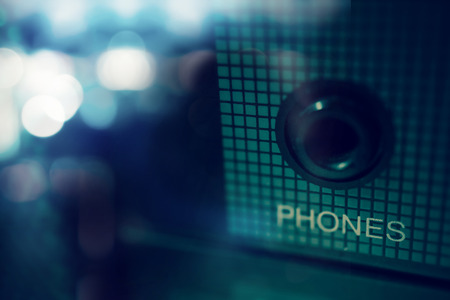 Audio equalizer Control panelの写真素材