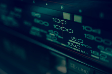 Audio equalizer Control panelの写真素材