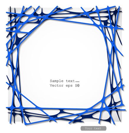 Abstract paper straight lines graphics with blank space for your designのイラスト素材