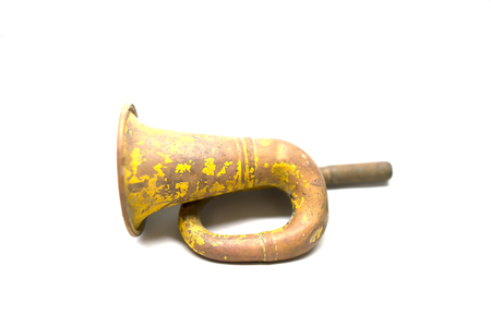 The old brass hornの写真素材