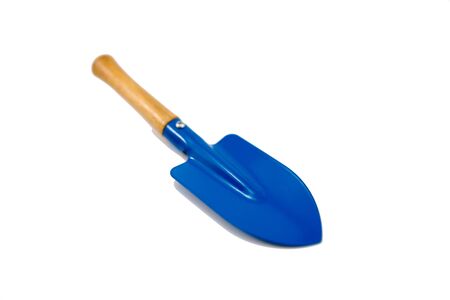 A small blue shovelの写真素材