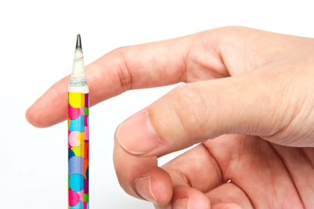 Everyone loves a pretty pencilの写真素材