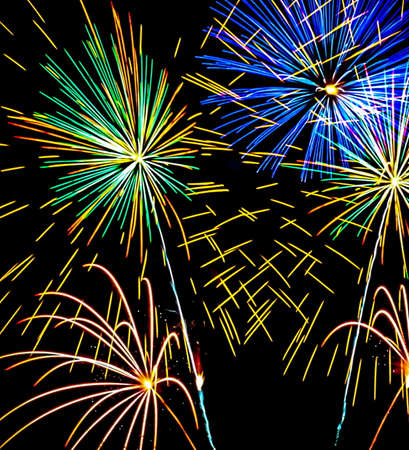 Fireworks to look very beautiful