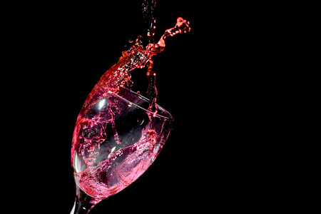 Red Wine Glassの写真素材