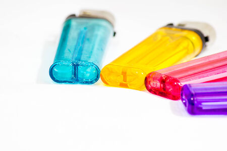 Lighters and matchesの写真素材