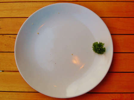 Empty dishの写真素材