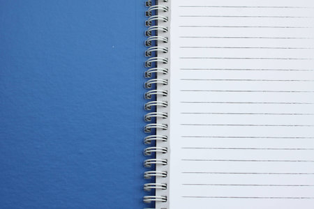 Book ridge coil type for account book and take note.の写真素材