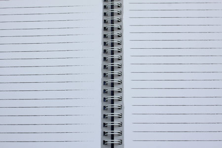 Book ridge coil type for account book and take note.の写真素材